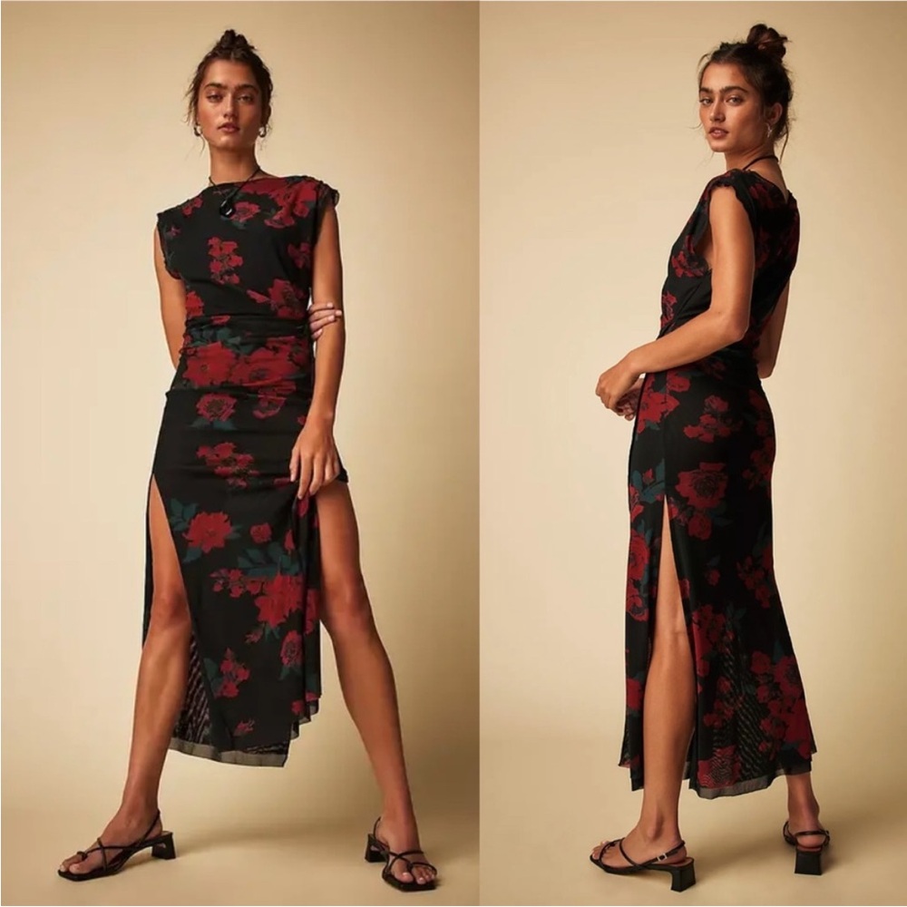 NWT Free People Carmel Midi Dress